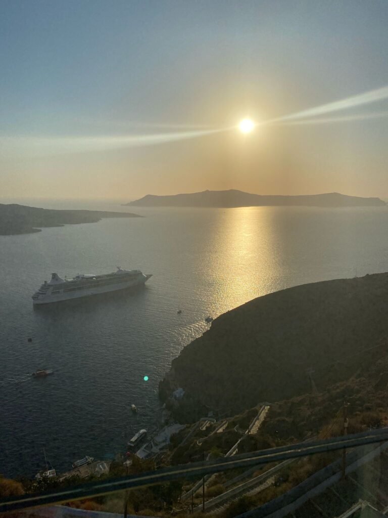 Bezienswaardigheden Santorini zonsondergang