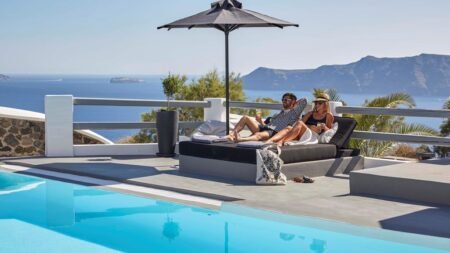 Mr & Mrs White Santorini